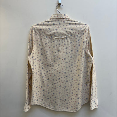 SS14 Yves Saint Laurent Floral Button Up Shirt