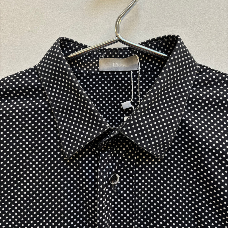 FW05 Dior Homme Polka Dot Button Up Shirt