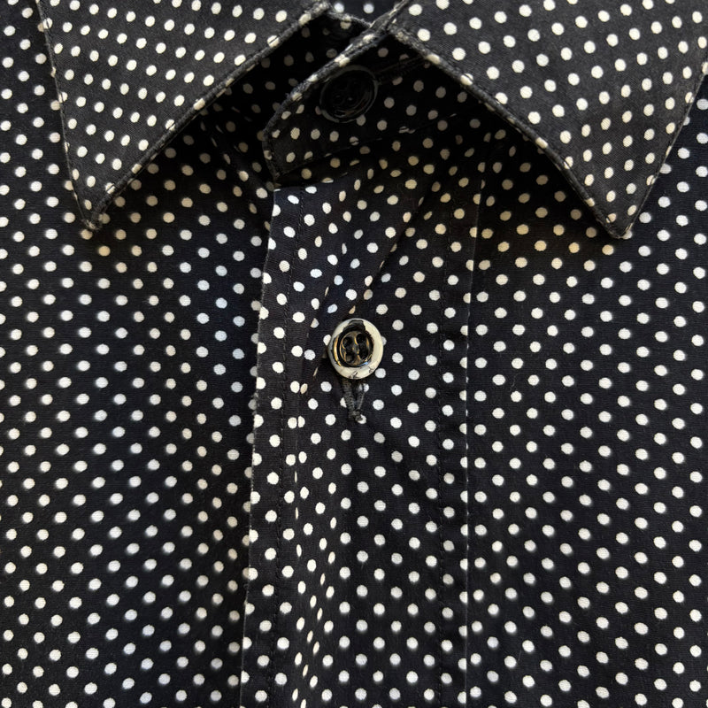 FW05 Dior Homme Polka Dot Button Up Shirt