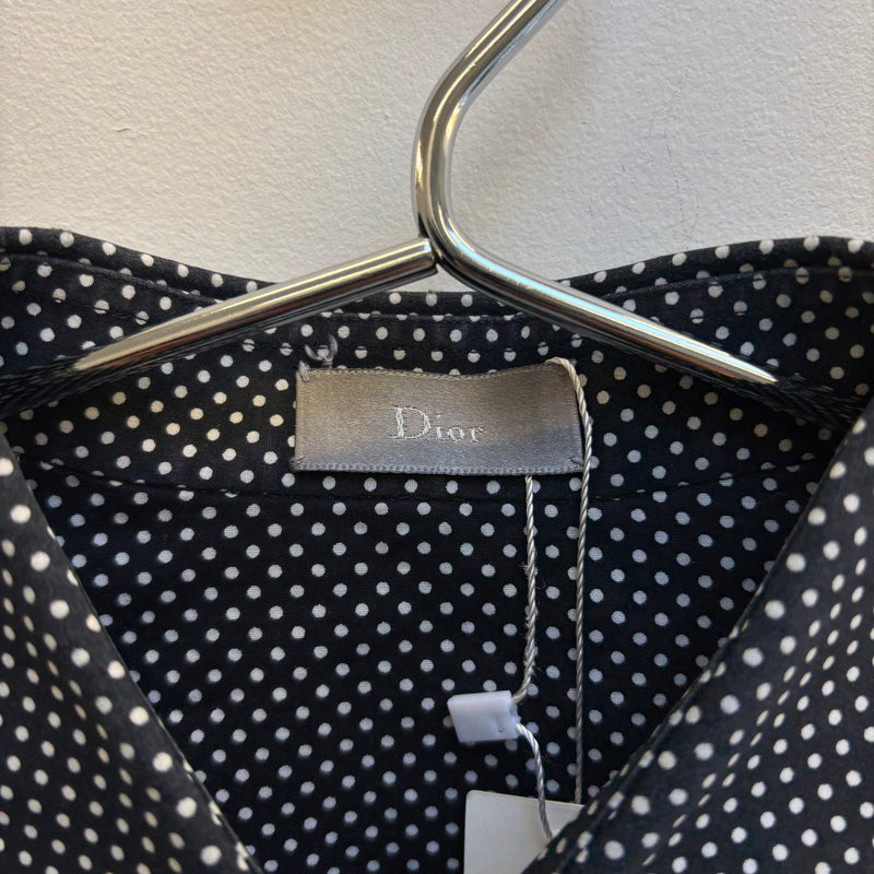 FW05 Dior Homme Polka Dot Button Up Shirt