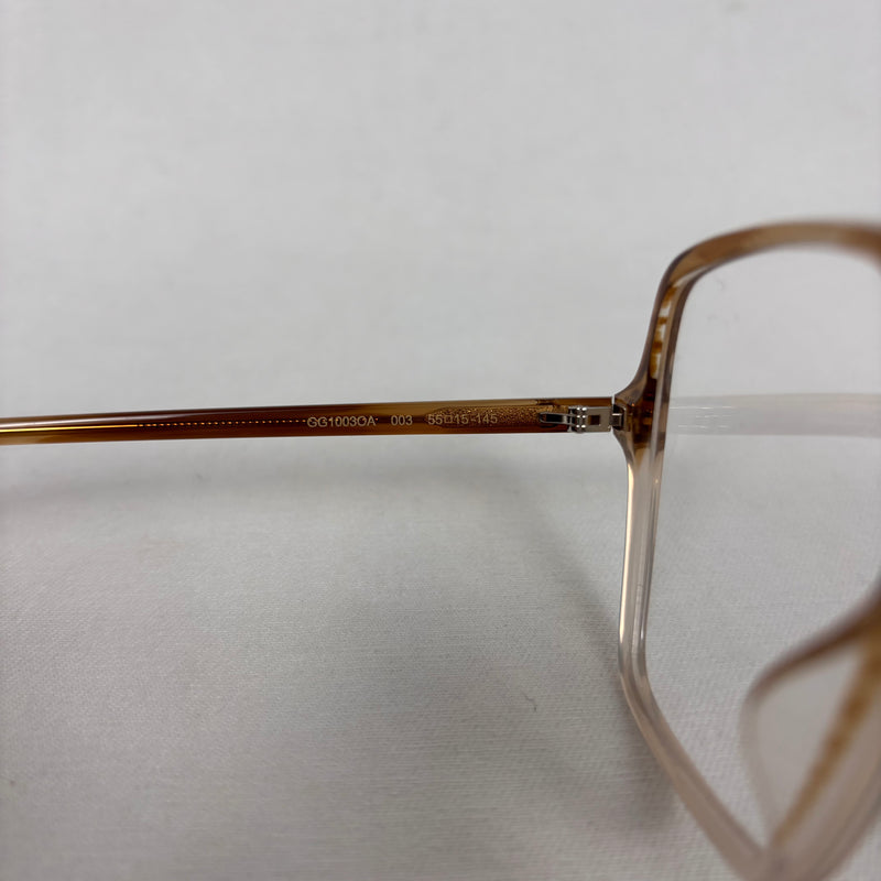 Gucci Glasses Oversized Optical Frames
