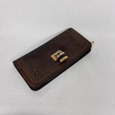 00s Chloé Paddington Wallet Brown