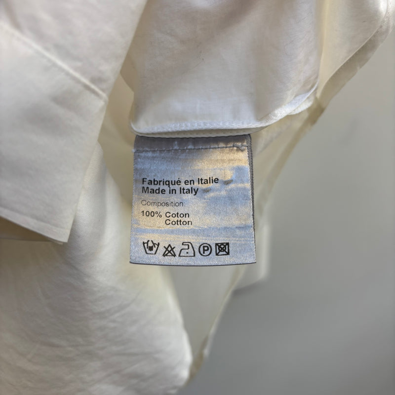 SS07 Dior Homme Collarless Button Up Shirt