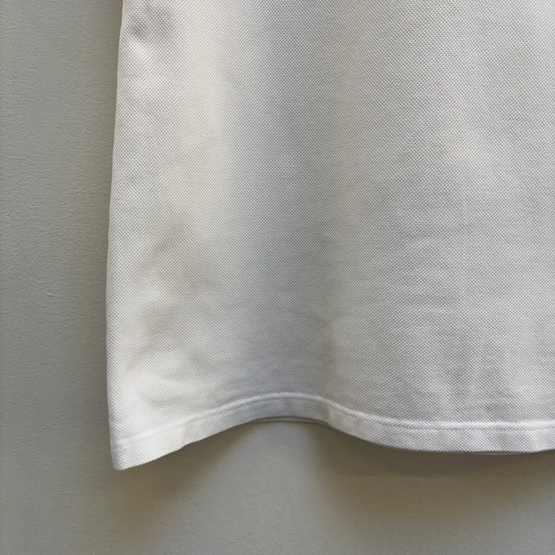 SS07 Dior Homme White Polo T-Shirt