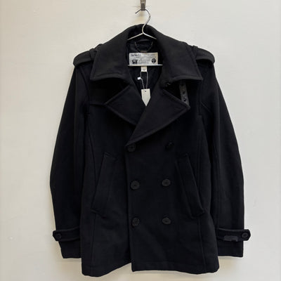 Diesel Double Breasted Wool Peacoat