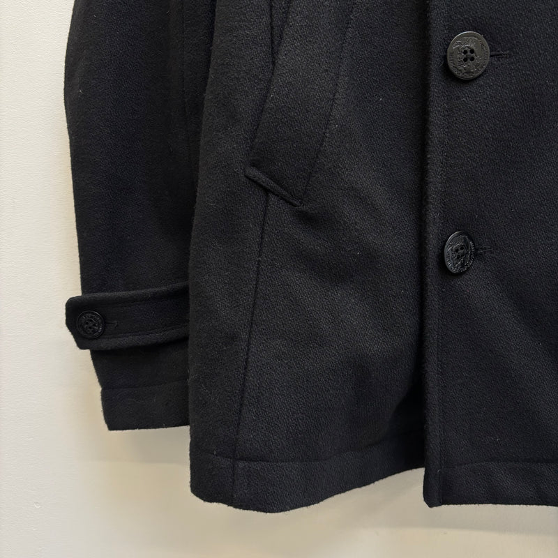 Diesel Double Breasted Wool Peacoat