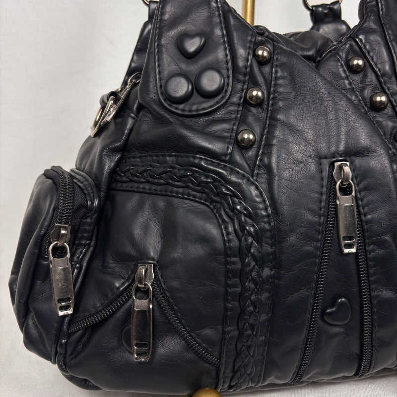 Vintage Japanese Brand Leather Shoulder Bag