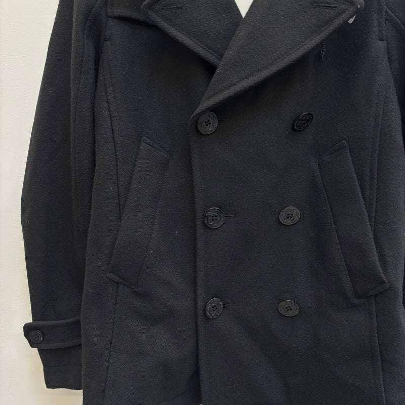 Diesel Double Breasted Wool Peacoat
