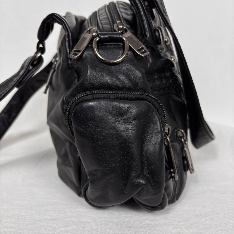 Vintage Japanese Brand Leather Shoulder Bag