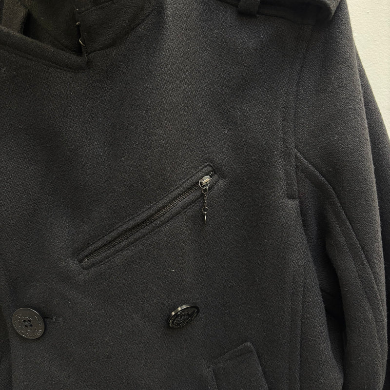 Diesel Double Breasted Wool Peacoat