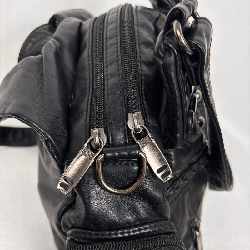 Vintage Japanese Brand Leather Shoulder Bag