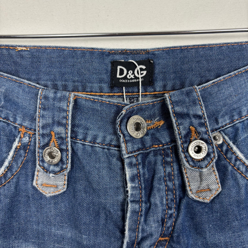 00s Dolce & Gabbana Midwash Capris