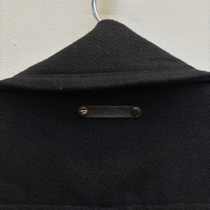 Diesel Double Breasted Wool Peacoat