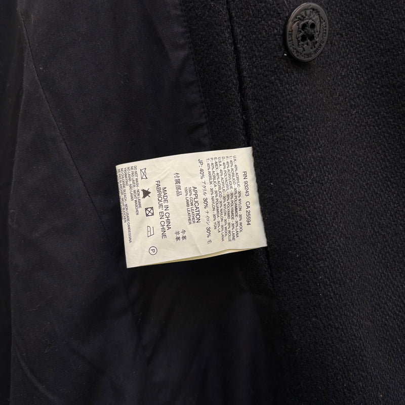 Diesel Double Breasted Wool Peacoat