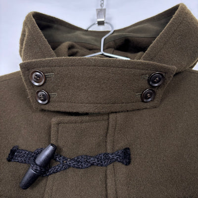 Yohji Yamamoto Y's Hooded Melton Coat