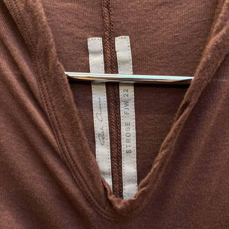 FW22 Rick Owens Strobe Hoodie Longsleeve