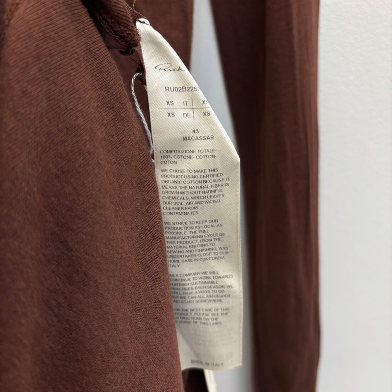 FW22 Rick Owens Strobe Hoodie Longsleeve