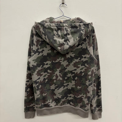 SS15 Yves Saint Laurent Camo Zip Up Hoodie