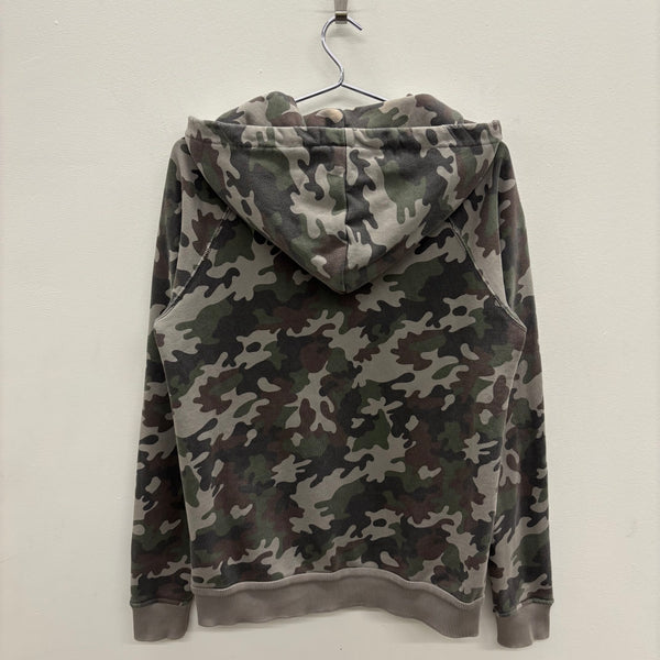SS15 Yves Saint Laurent Camo Zip Up Hoodie