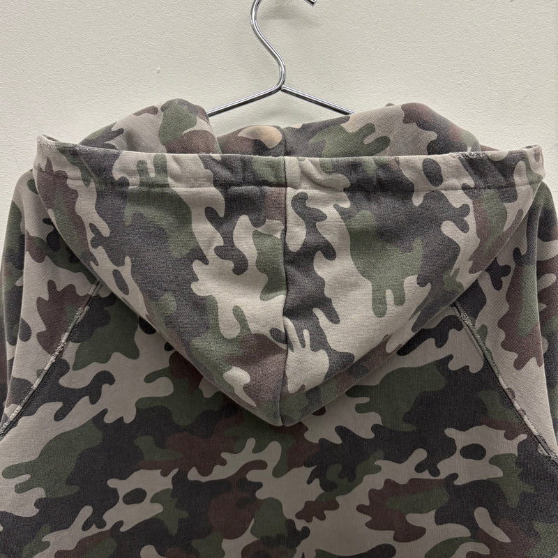 SS15 Yves Saint Laurent Camo Zip Up Hoodie