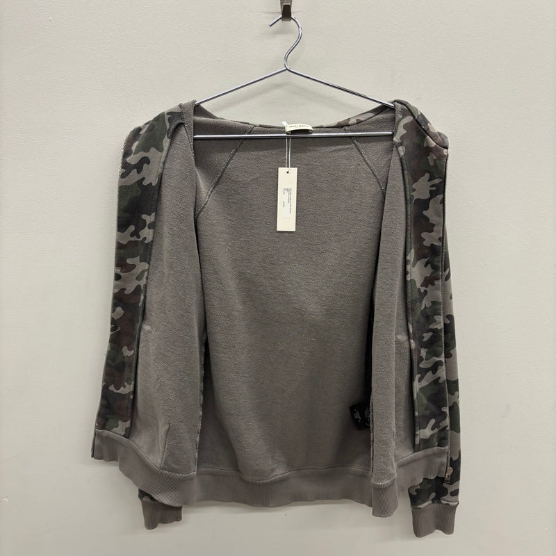 SS15 Yves Saint Laurent Camo Zip Up Hoodie