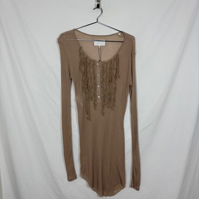 SS15 Maison Margiela Frill Henley Top