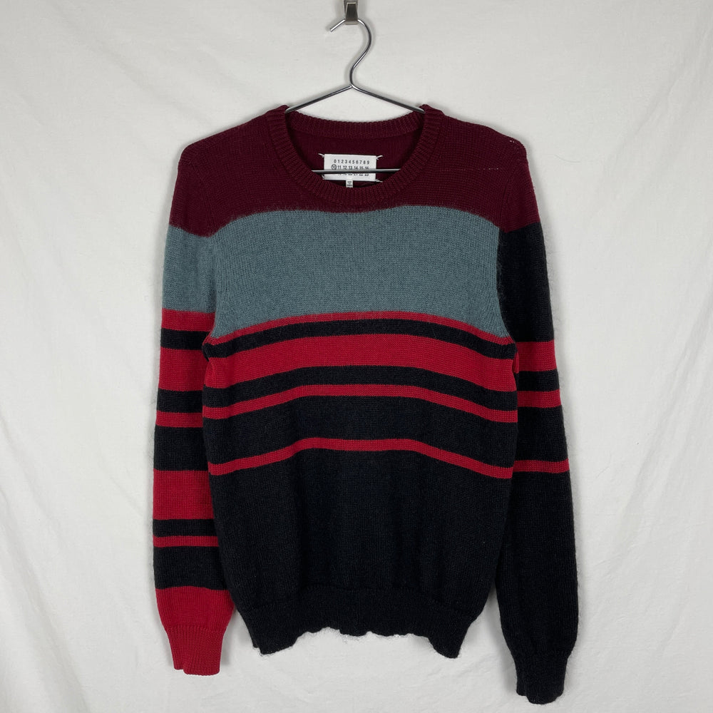 Maison Margiela Striped Knit Sweater