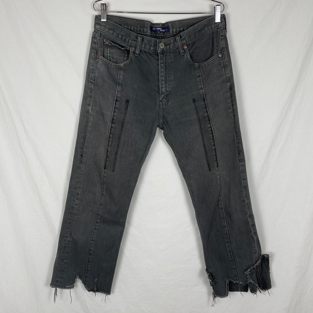 2006 Junya Watanabe Man Distressed Cropped Jeans