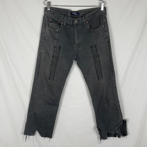 2006 Junya Watanabe Man Distressed Cropped Jeans