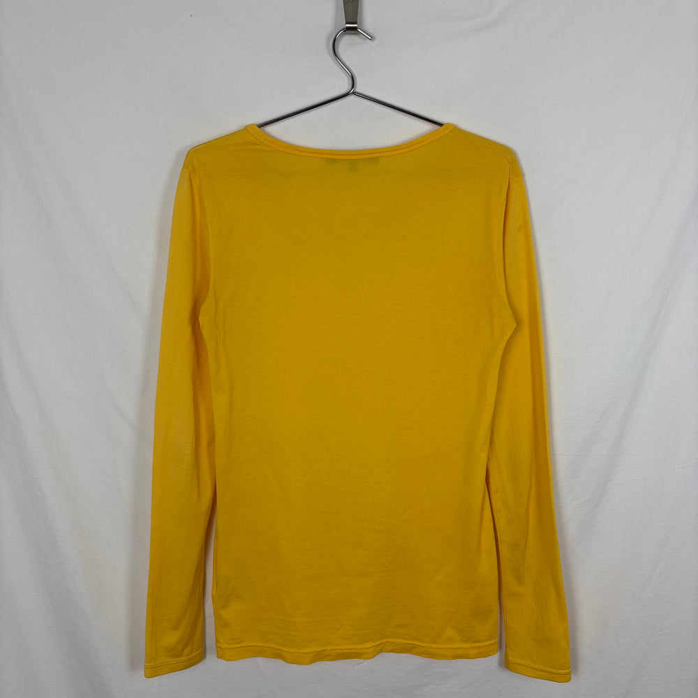 SS04 Raf Simons Split Neck Long Sleeve