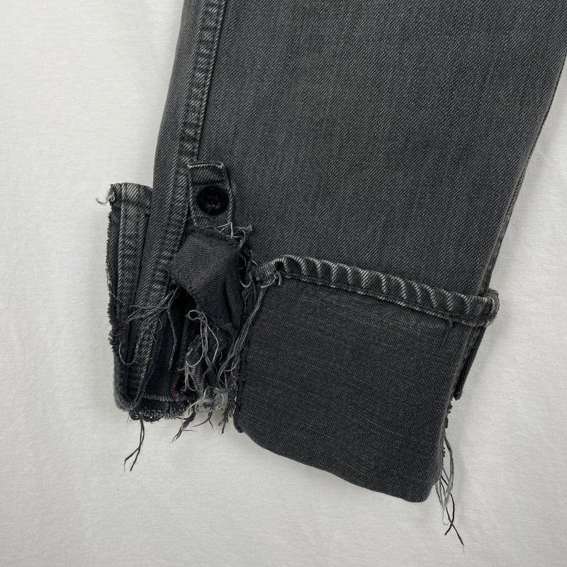 2006 Junya Watanabe Man Distressed Cropped Jeans