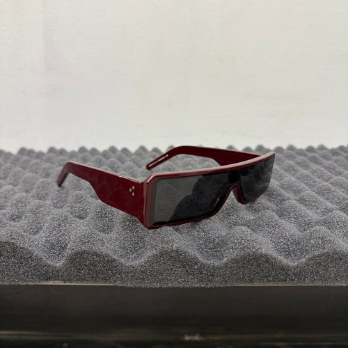 Rick Owens Geth Sunglasses Mahogany/Black