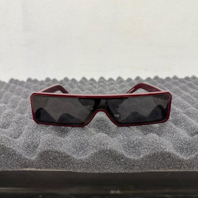 Rick Owens Geth Sunglasses Mahogany/Black