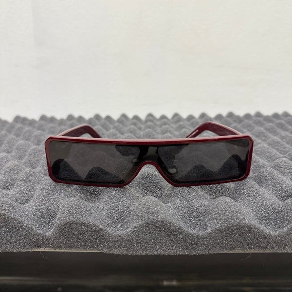 Rick Owens Geth Sunglasses Mahogany/Black