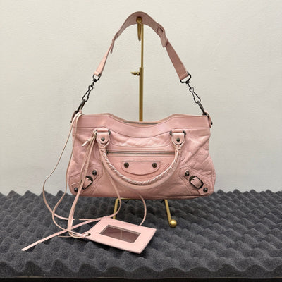 FW10 Balenciaga First Bag by Nicholas Ghesquiere in Baby Pink