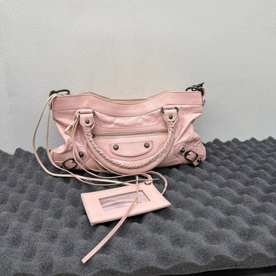 FW10 Balenciaga First Bag by Nicholas Ghesquiere in Baby Pink