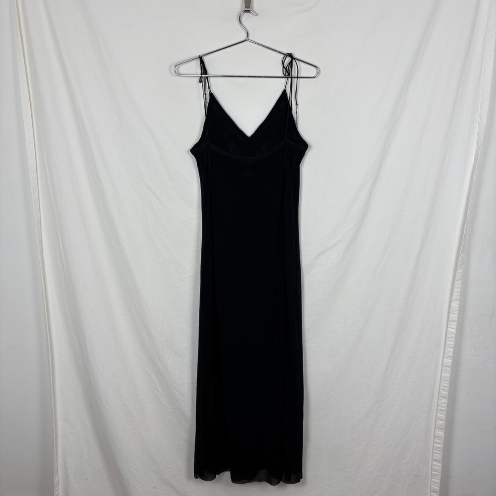 00s Jean Paul Gaultier V-Neck Sleeveless Maxi Dress