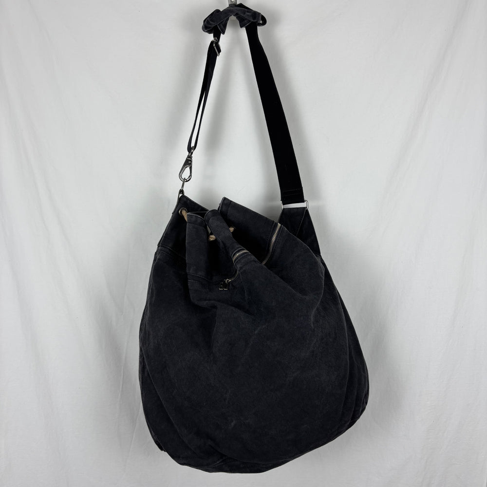 00s Dirk Bikkembergs XL Denim Hobo Bag