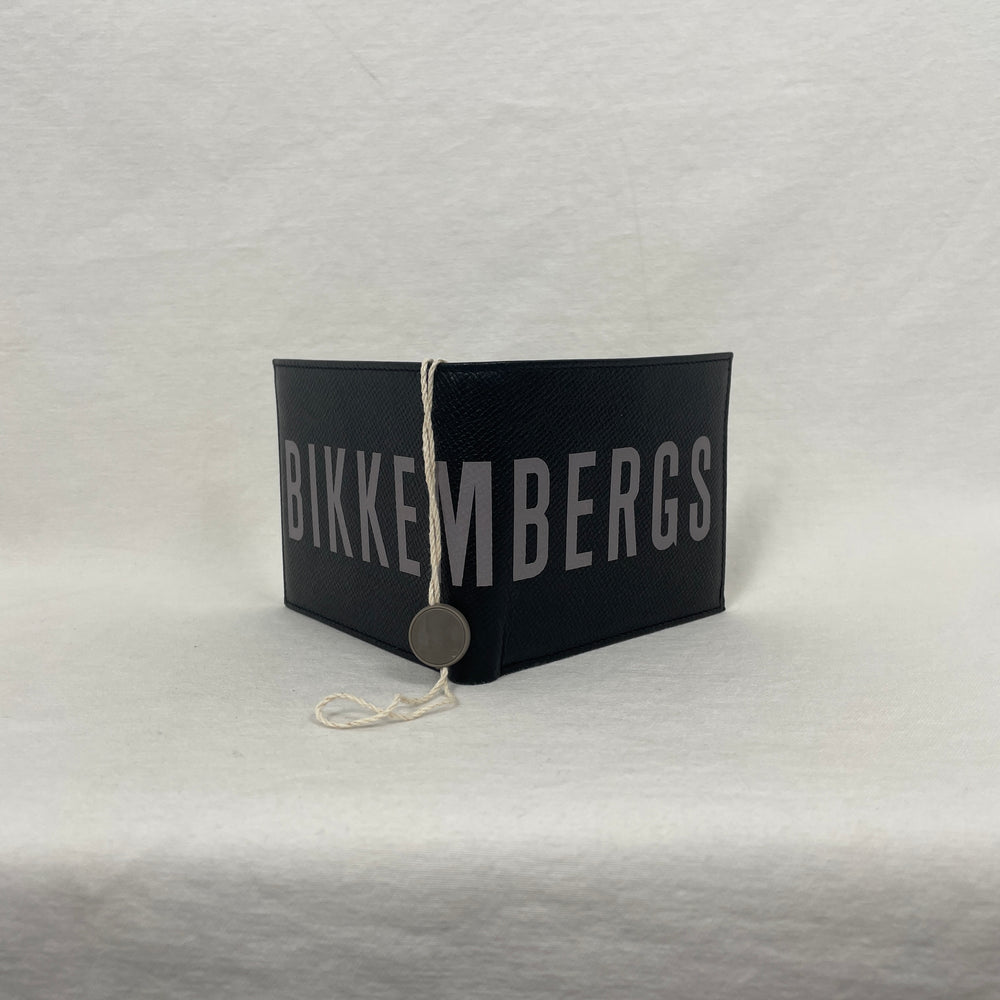 Dirk Bikkembergs Print Leather Wallet