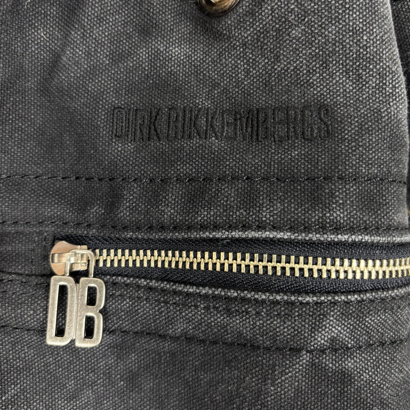 00s Dirk Bikkembergs XL Denim Hobo Bag