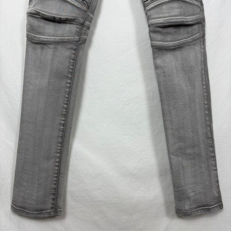Balmain Skinny Moto Jeans