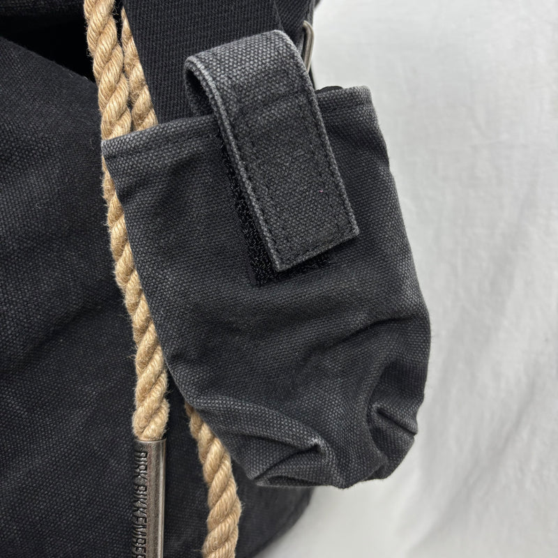 00s Dirk Bikkembergs XL Denim Hobo Bag