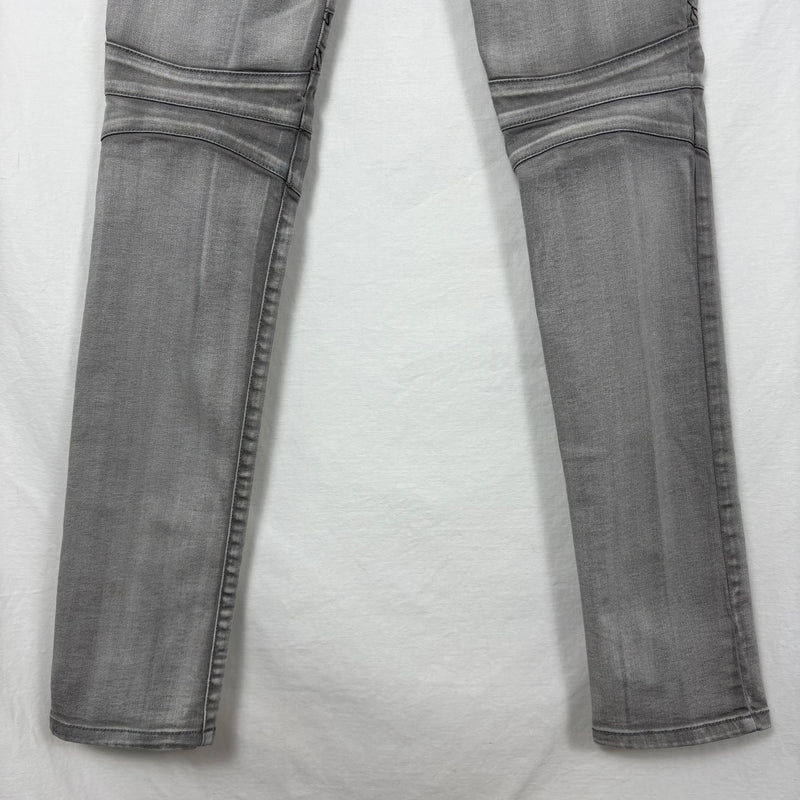 Balmain Skinny Moto Jeans