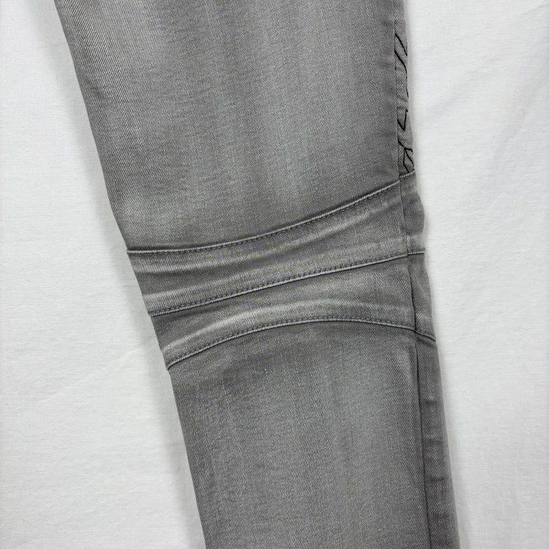 Balmain Skinny Moto Jeans