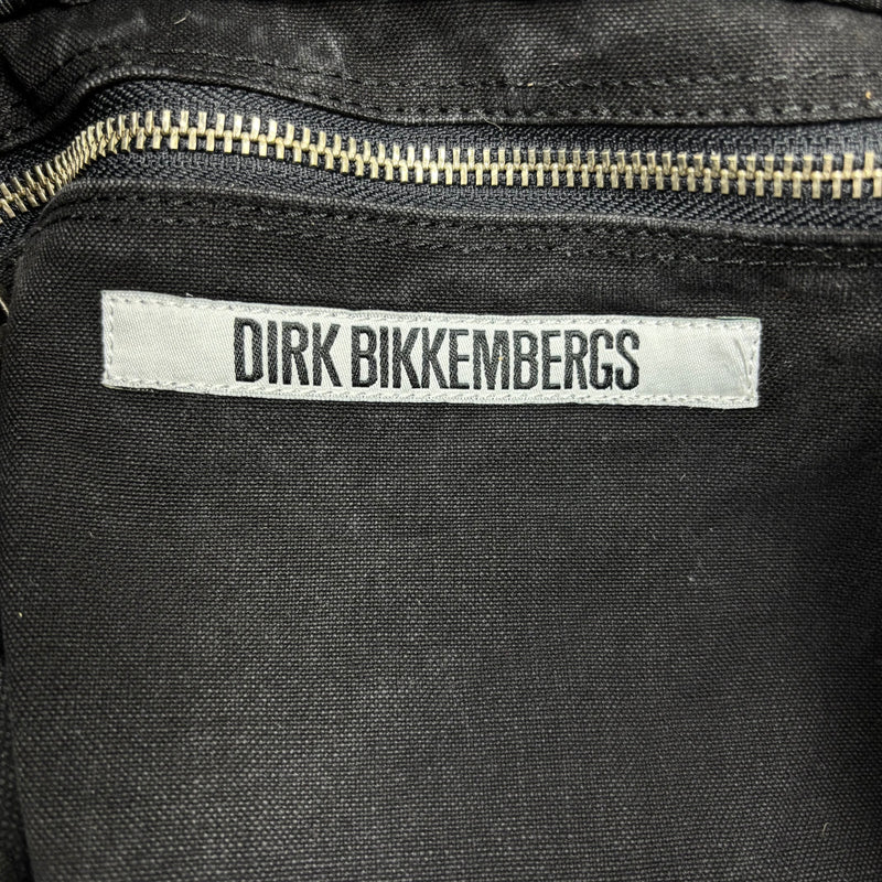 00s Dirk Bikkembergs XL Denim Hobo Bag