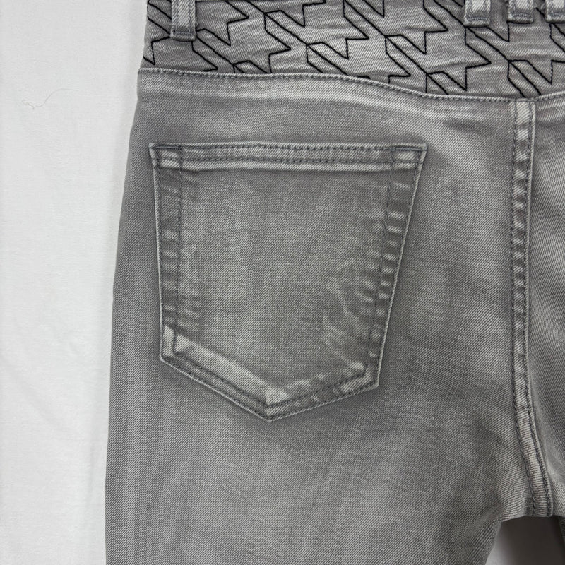 Balmain Skinny Moto Jeans