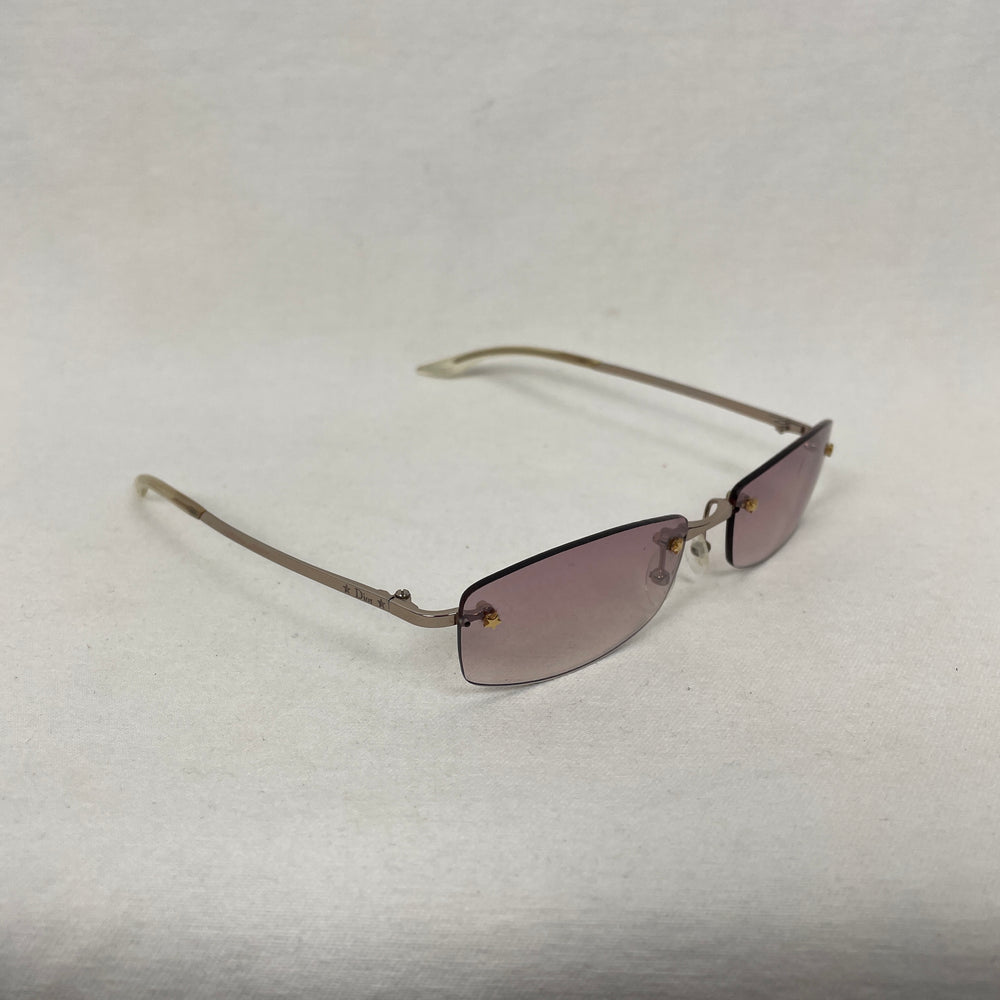 00s Christian Dior Star Studded Sunglasses