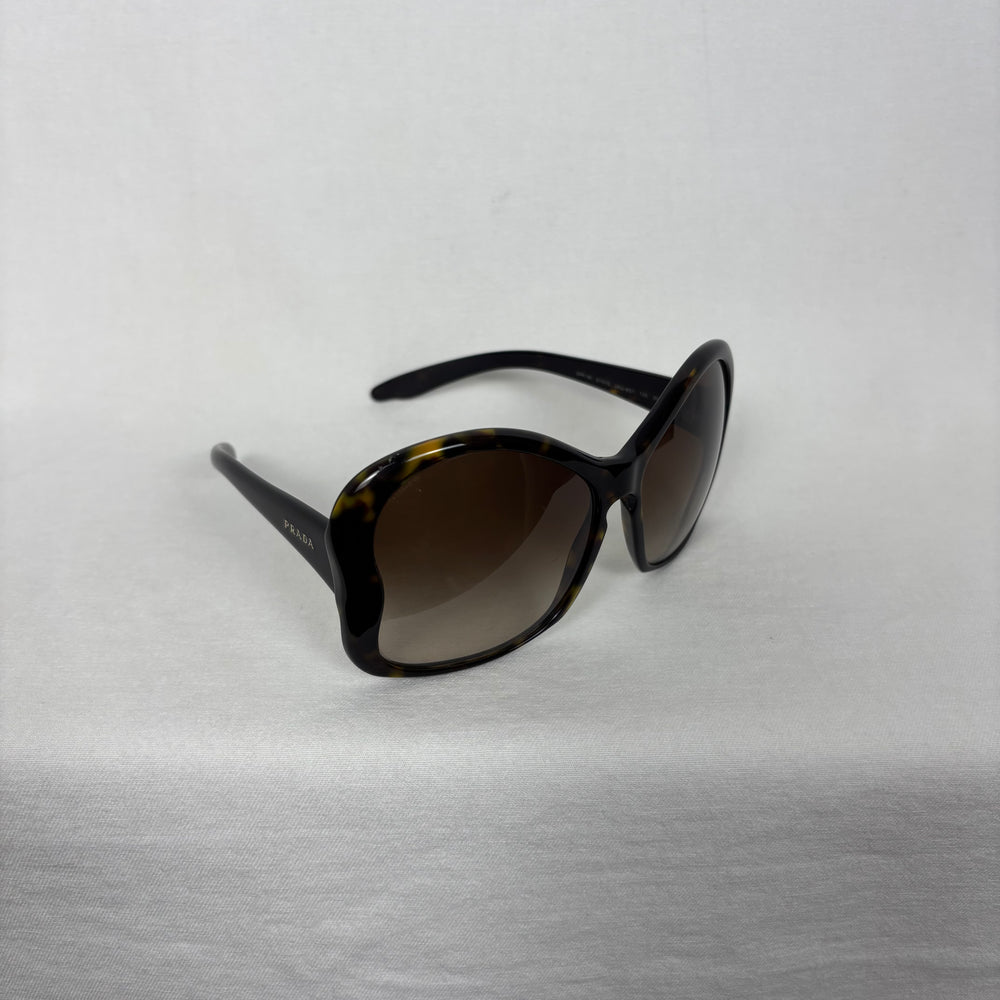 Prada Tortoise Shell Butterfly Sunglasses