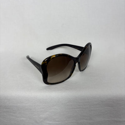 Prada Tortoise Shell Butterfly Sunglasses