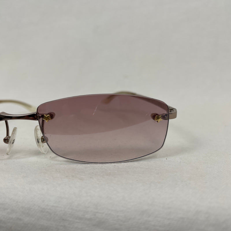 00s Christian Dior Star Studded Sunglasses